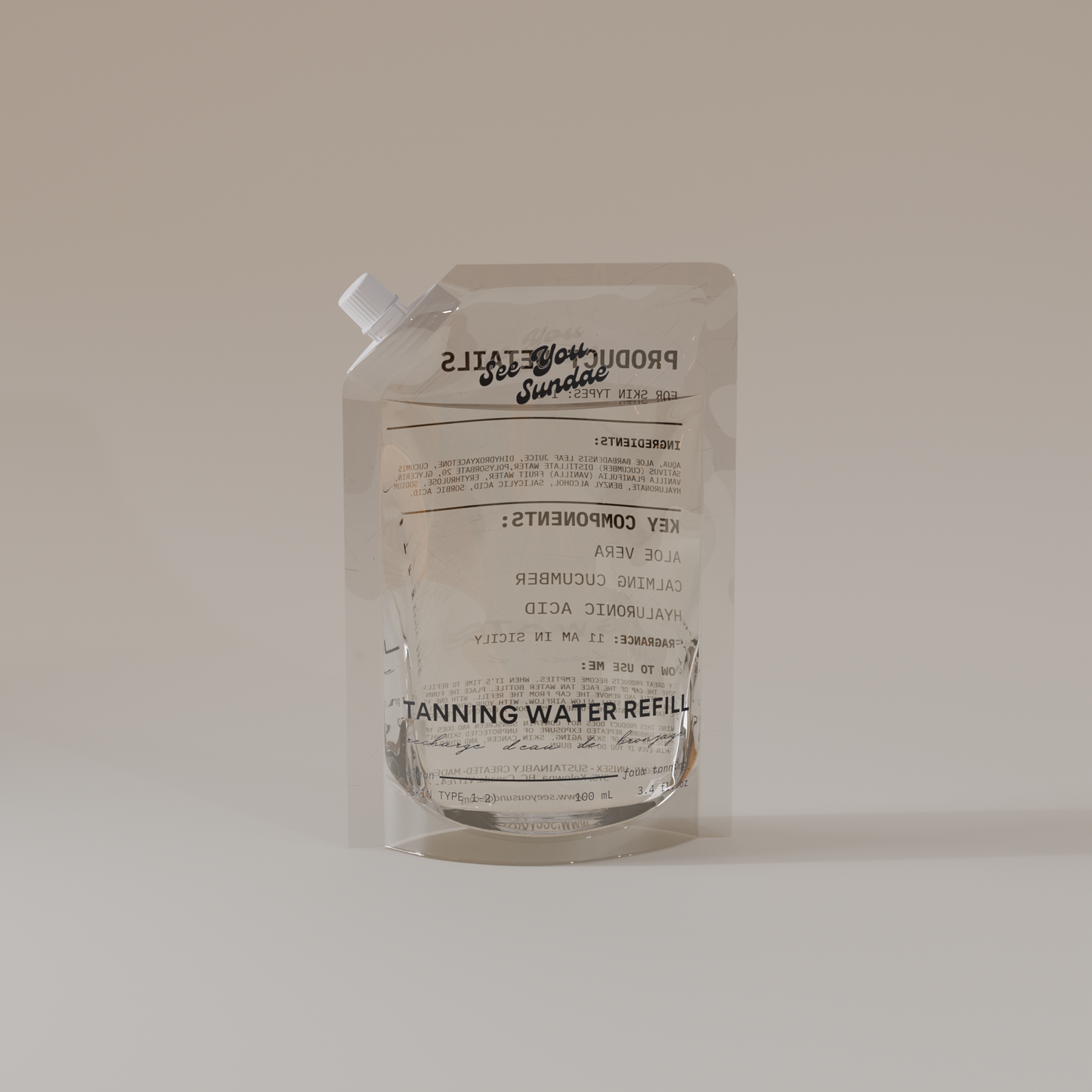 Refill: Tanning Water